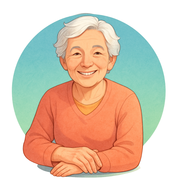 Pessoa Idosa no Centro do Ecossistema